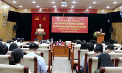 Phát động Cuộc thi báo chí viết về tấm gương "Dân vận khéo" giai đoạn 2017-2020